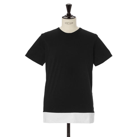 Leather Paneled Tee