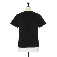 Leather Paneled Tee