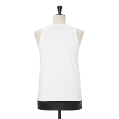 Leather Paneled Tank