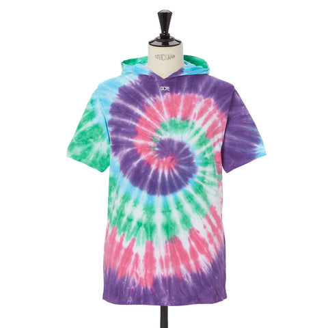 Tie-Dye S/S Hooded Tee