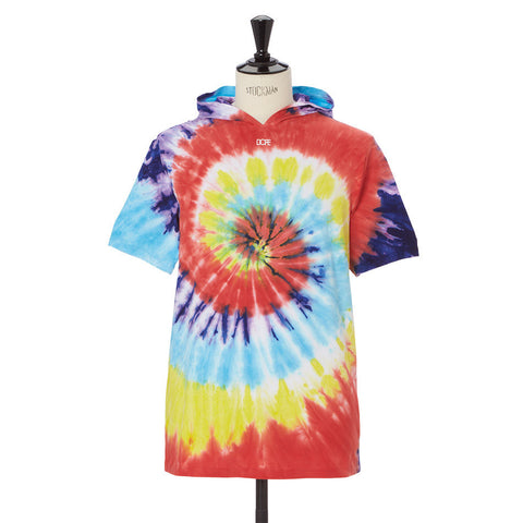 Tie-Dye S/S Hooded Tee