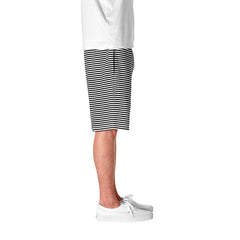 Striped Sweatshort