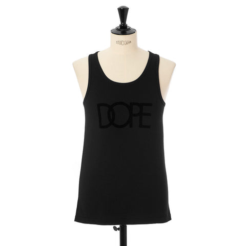 Flocked Logo Tank