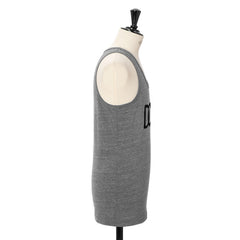 Flocked Logo Tank
