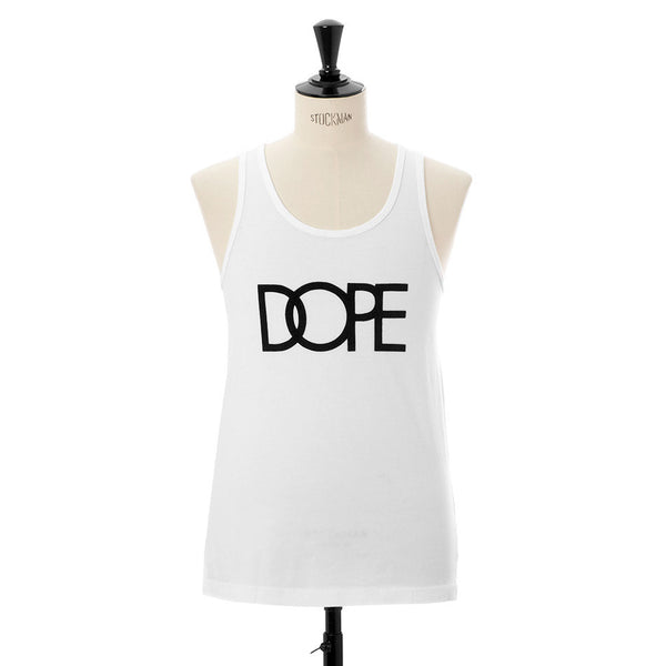 Flocked Logo Tank