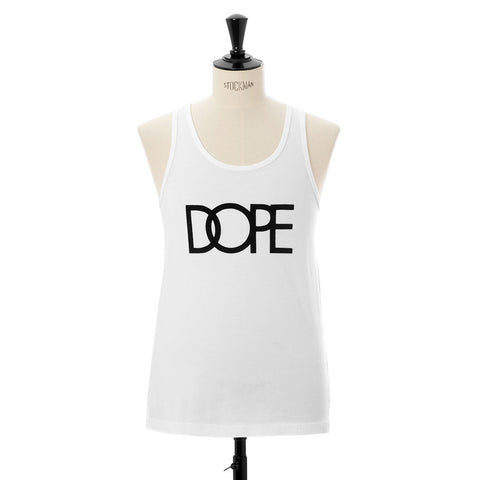 Flocked Logo Tank