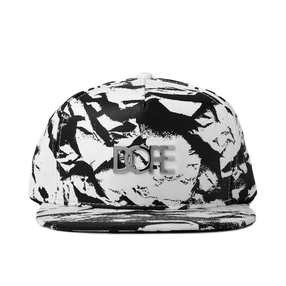 White Gold Logo Snapback