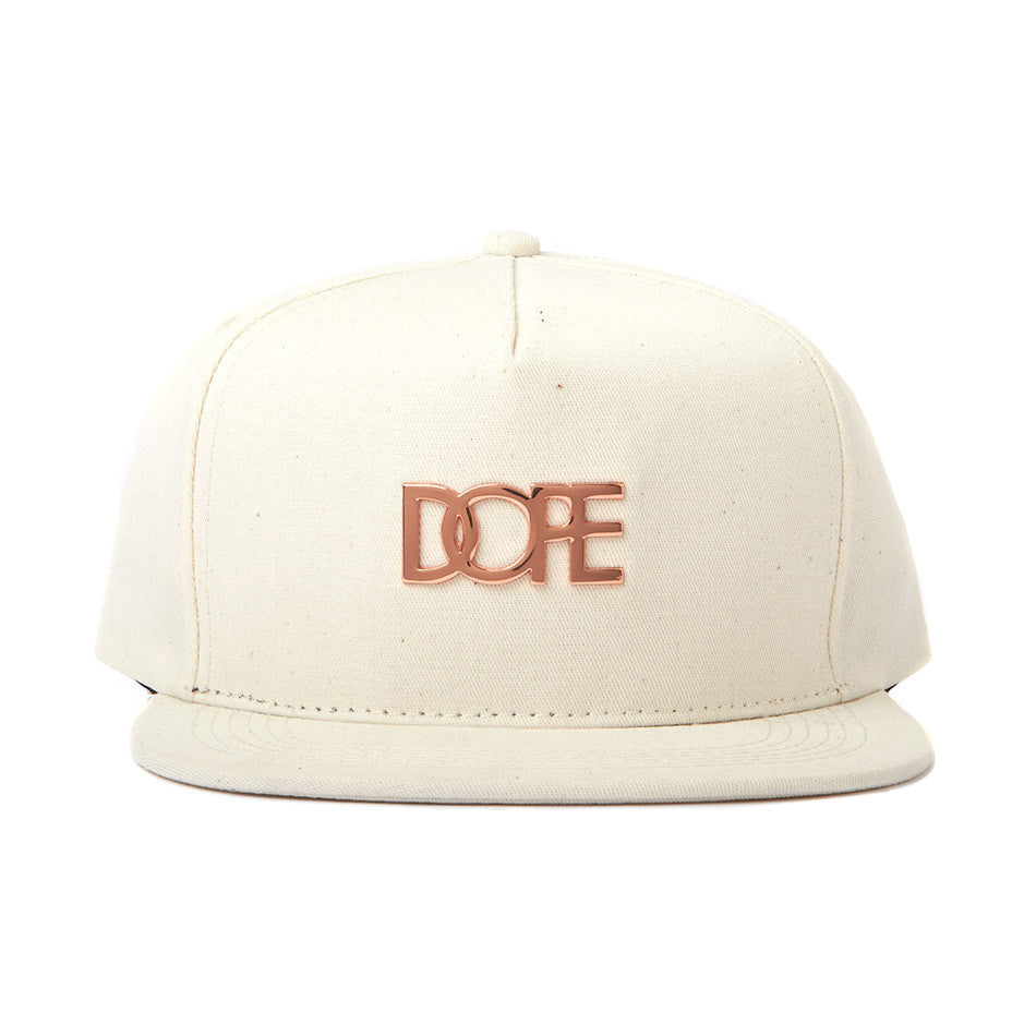 Rose Gold Logo Snapback