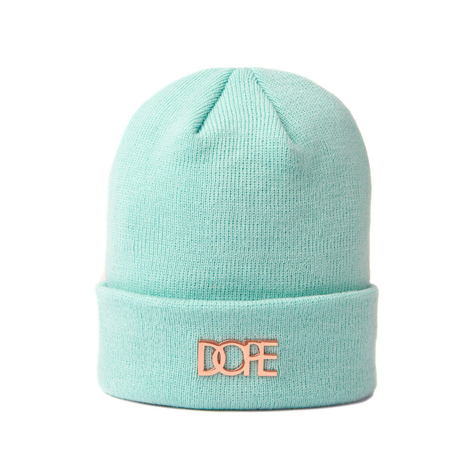 Rose Gold Logo Beanie