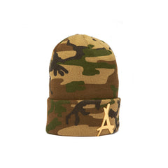 Gold 'A' Beanie