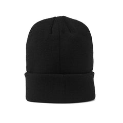 Matte Black Logo Beanie